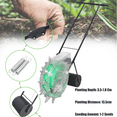 thumbnail image 5 of Hand-push Roller Seeder Planter Manual Seeding Tool for Soy Corn Peanut Cotton, 5 of 13