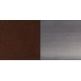 thumbnail image 6 of HERCULES Series Clear Coated ''X'' Back Metal Restaurant Chair, 6FOB-CLR-WALW-GG, 6 of 6