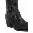 thumbnail image 5 of Artisole Woven Pleather Block Heel Boots, 5 of 10