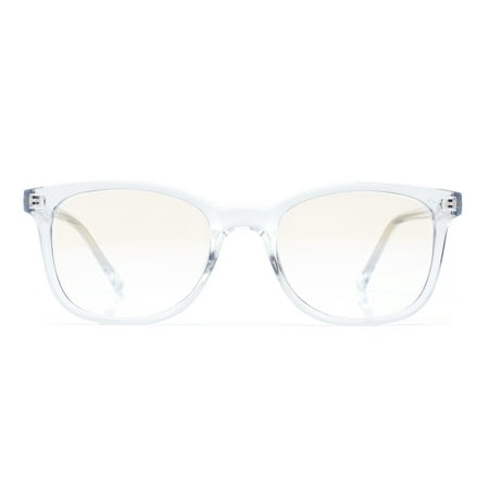 Wavebalance "Selby" Blue Light Reducing Computer and Device Glasses, Crystal, One Size