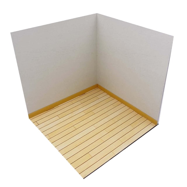 Escena de diseño de fondo 1:6, exhibición de escena de diseño de fondo de estacionamiento de simulación para figuras de acción Mini muñecas de coche japonés moderno