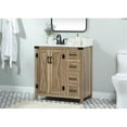 thumbnail image 2 of Elegant Lighting Vf90232-Bs Grant 32" Free Standing Single Basin Vanity Set - Wood, 2 of 8