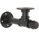 thumbnail image 1 of grid cool Pipe Bracket, Industrial Style Wall Shelf Bracket, Black Bracket, Decorate Kitchen, Living Room, Bedroom, Office., 1 of 5