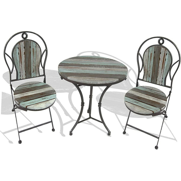 Backyard Expressions Farmhouse Bistro, Outdoor Furniture Rustic Style