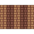 thumbnail image 1 of Ahgly Company Indoor Rectangle Patterned Papaya Orange Area Rugs, 5' x 8', 1 of 6