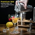 thumbnail image 5 of VONATES 16Pcs Cocktail Shaker tool Set Bartender Shaker Jigger,304 Stainless Steel Martini Shaker and Strainer, 5 of 7