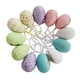 thumbnail image 5 of 12 Piezas de Adorno de huevo de Pascua Sunnimix Coloridos con cuerda DIY Manualidades Estilo B, 5 of 8