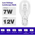 thumbnail image 5 of 20 Pcs-7W 12V Landscape Light Bulbs, T5 Low Voltage Replacement Deck Lights, Wedge Base, Cabinet & Automotive, 5 of 9