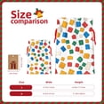 thumbnail image 3 of Linen Bundle Pocket Gift Bag Drawstring Opening And Closing Method For Christmas Birthday Anniversary As A Gift Packaging Small Multicolored Building Block (12), 3 of 8