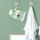 thumbnail image 5 of Toalla de baño de guantes de doble cara Unique Bargains para baño 5.59"x9.45" 1 Pc Verde, 5 of 6