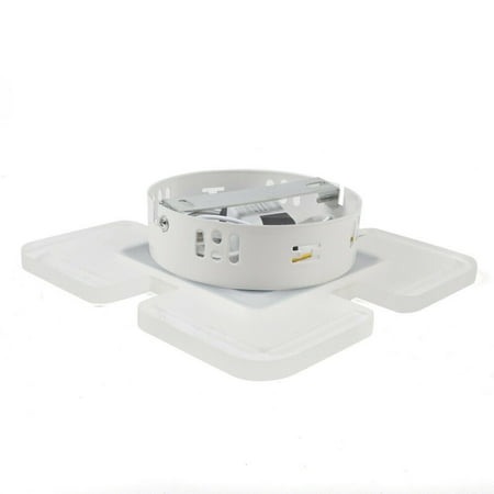

OUKANING Modern Square LED Ceiling Light 15W Acrylic Recessed Ceiling Lamp for Bedroom Hallway