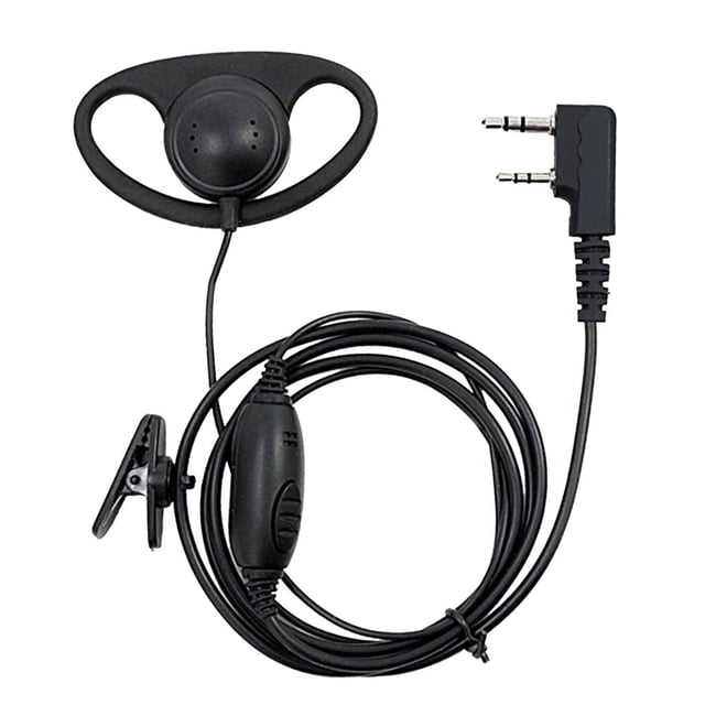 Nuevo PTT Mic Auriculares para Radio Bidireccional de , TK-3107, TK-3118