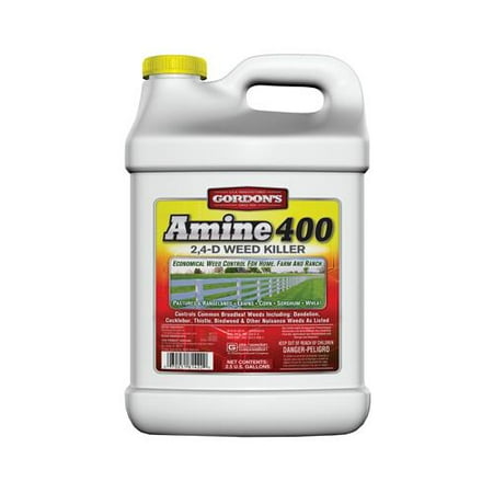 Pbi Gordon 8141122 Amine 400 Weed Killer, 2,4-D, 2.5-Gal. Concentrate