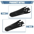 thumbnail image 5 of Unique Bargains Motorcycle Rear Tail Mud Guard Fender Dirt Bike Protector for Sur Ron Light x S Segwa Y X160 Black, 5 of 7