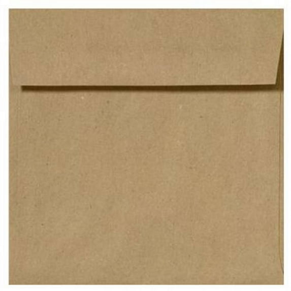 5 x 5 Square Envelopes - Grocery Bag (50 Qty.)