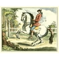 thumbnail image 2 of Diderot, Denis 24x20 Gold Ornate Wood Framed with Double Matting Museum Art Print Titled - Equestrian Training II, 2 of 4