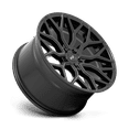 thumbnail image 2 of Niche M261 Mazzanti 20X10.5 5X114.3 40Et 71.5Cb Matte Black Wheel, 2 of 3