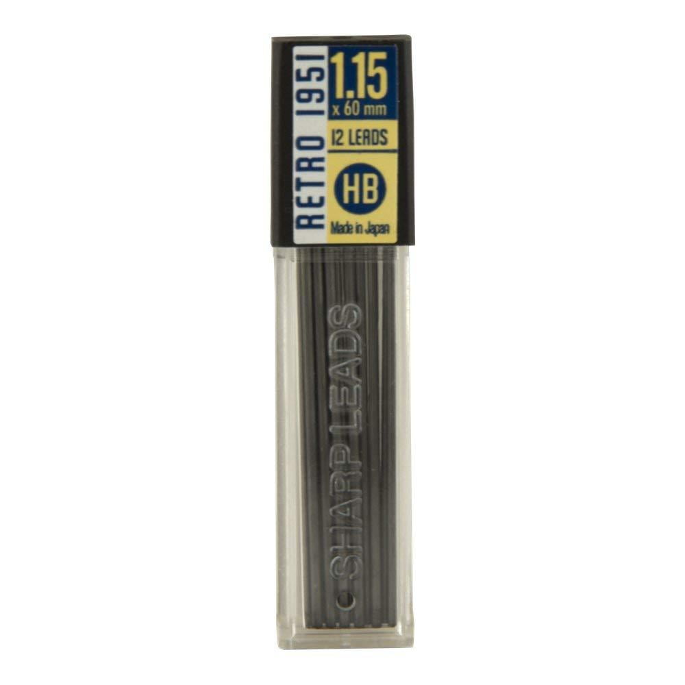 RETRO 1951 1.15MM REFILL LEAD 12PACK, Replacement lead for Retro 51