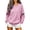 Pink, variant on TKLPEHG Womens Halloween Sweatshirt Fashion Halloween Graphic Long Sleeve Crewneck Loose Fit Fall Clothes Casual Comfy Pullover (Black,L)