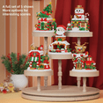 thumbnail image 3 of Christmas Winter Village Building Blocks Set for Adults, 811Pieces Sleigh House Mini Building Blocks for Kids Christmas Stocking Stuffers Gifts, 3 of 6