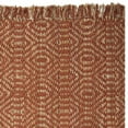 thumbnail image 5 of SAFAVIEH Natural Fiber Linden Geometric Jute Area Rug, Rust, 8' x 8' Square, 5 of 6