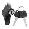 thumbnail image 3 of LOLIPPYY 1Set Black Anti Theft Motorcycle Lock Sturdy Security Lock, 3 of 7