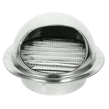

Round Exhaust Grille External Extractor Wall Dryer Vent Stainless Steel Vent Cover