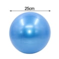 thumbnail image 5 of 1 Set Yoga Ball Explosion-proof Leak-proof Strong Bearing Capacity Body Training Gymnastic Fitness Pilates Ball Indoor Workout-Blue, 5 of 7