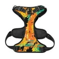 thumbnail image 5 of Orange Rock Graffiti Dog Harness, Pet Dog Out to Prevent Break Free Leash, Adjustable, Easy to Wear, Large, 5 of 9