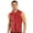 Red, variant on Men Sexy Leather Tank Top, Shiny PVC Leather, Hoodies Shirts Sleeveless, Male Glossy Leather Vest