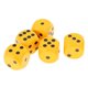 thumbnail image 4 of Dados De Madera De 5 6 dos - Tamaño Grande De 30 Perfecto Para De Rol Juegos De Rol Amarillo Baoblaze Dados de madera, 4 of 8