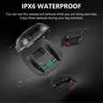 thumbnail image 3 of AWAccessory True Wireless Headphones with Charging Case, Black, L95-XVLDLO, 3 of 9