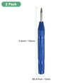 thumbnail image 3 of Uxcell 2-Pack Punzón Automático, 5.2" Herramienta de Punzón de Clavo de Acero de Alta Velocidad Cargada por Resorte para Placa de Acero/Tablero de Madera/Vidrio[Azul], 3 of 7