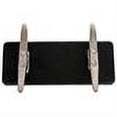 thumbnail image 2 of Cast Aluminum Double Boat Cleats Wall Hooks 10 Inch Wood Base, 2 of 2