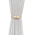 thumbnail image 3 of LAICAIW 2 Pack Embrasses Magnétiques pour Rideaux, Embrasses Décoratives pour Rideaux de Fenêtre (Beige), 3 of 6