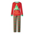 thumbnail image 2 of Nituyy Matching Family Christmas Pajamas Holiday Sleepwear Set Long Sleeve Pullover and Printed Pants S-XXL, 2 of 10