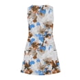 thumbnail image 4 of Vestidos de Verano con Cuello en V para Mujeres 2025 Casual con Bolsillos Boho Beach Camisetas Vestido Tanque Suelto, 4 of 7