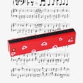 thumbnail image 2 of Heliisoer Harmonica Musical Instrument Wooden Cartoon Printing Holes For Kids Children, 2 of 3