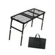thumbnail image 3 of Mesa de parrilla plegable, mesa de camping portátil con bolsa de almacenamiento, muebles de exterior M, 3 of 9