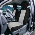 thumbnail image 6 of For 2022-2024 Nissan Frontier FH Group Custom Fit Neoprene Car Seat Covers Wateropoof - Gray Full Set, 6 of 10