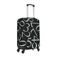 thumbnail image 3 of Easygdp Numbers Double-Sided Printed Elastic Suitcase Protective Cover,Invisible Zipper, Business Trip Luggage Cases,Washable And Resistant To Falling -Small, 3 of 9