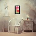 thumbnail image 4 of DeNeige, Elyse 9x14 Black Modern Framed Museum Art Print Titled - Sunshine Poppies Panel II, 4 of 5