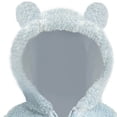 thumbnail image 4 of hengsof Bear Ears Shape Fleece Warm Hoodies Clothes Toddler Zip-up Light Jacket Fall Winter Sweatshirt Outwear for Baby, 4 of 5