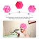 thumbnail image 2 of 1pc Gorro de natación con forma de flor Sombrero de natación transpirable para nadar Mujeres Niñas, 2 of 4