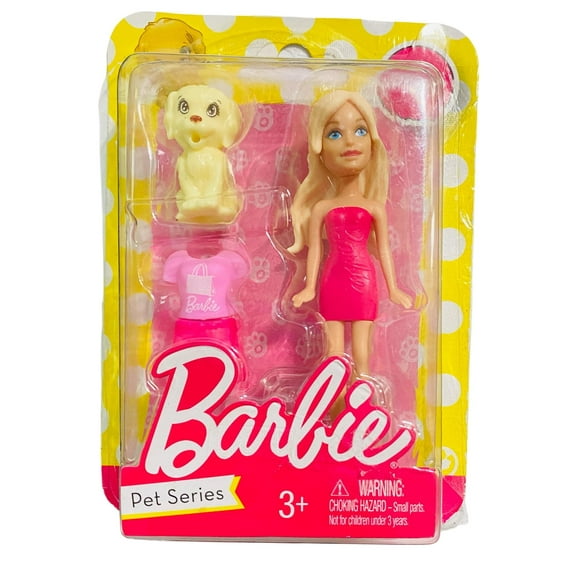 Barbie Mini Doll Fashion Pet Series With Puppy