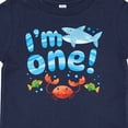 thumbnail image 4 of Inktastic I'm One First Birthday Shark and Crab Boys or Girls Baby T-Shirt, 4 of 5