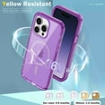thumbnail image 5 of Dteck Magnetic Designed for iPhone 15 Plus Case, Compatible with MagSafe Built-in Touch Sensitive Anti-Scratch Screen Protector Cover for iPhone 15 Plus,Darkpurple, 5 of 8