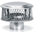 thumbnail image 2 of Homesaver  8 Inch  HomeSaver 304 Guardian Cap  3/4 Inch  Mesh, 2 of 2