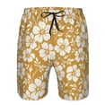 thumbnail image 3 of Salouo Rose Flowers Pattern Swim Trunks for Men,Men's Hawaiian Bathing Suit Swimsuits Quick Dry Swimming Board Shorts Beach Shorts with Pockets-Medium, 3 of 6