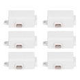 thumbnail image 4 of Wire T Type Splitter, Aging Resistant Flame Retardant 6Pcs 3 Way Chuck Wire Splitter High Power Mains Break Free  For 1-6mm² Wire ANGGREK Inline Junction Connector Box, 4 of 8
